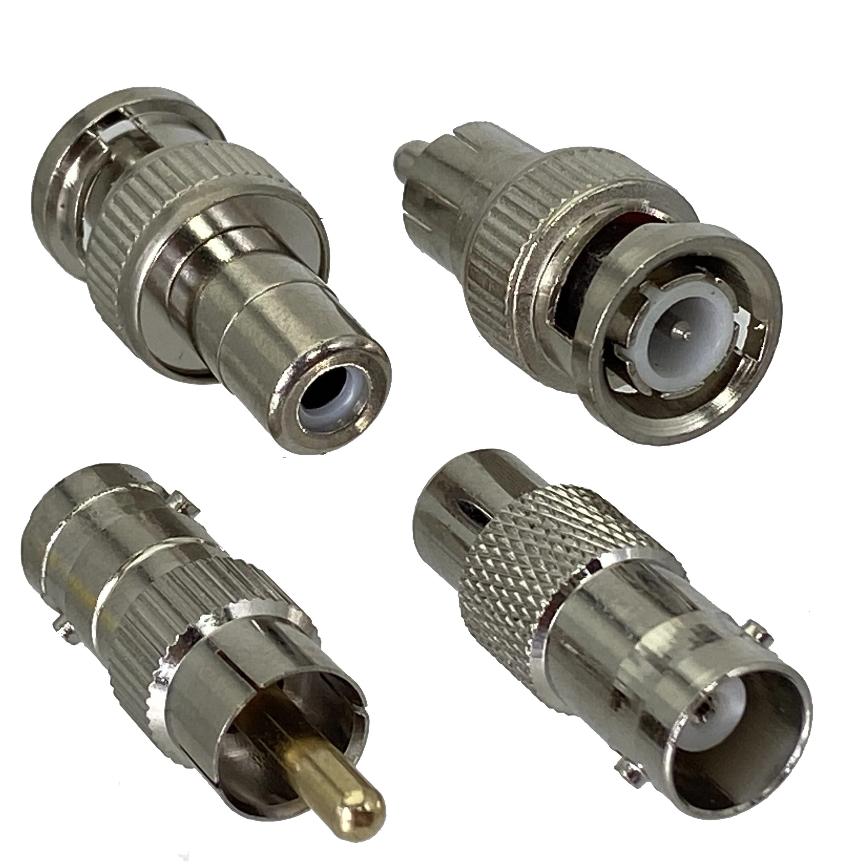 1pcs  to  TV Male Plug & Female Jack center RF adapter connector 50ohm Wire Terminals