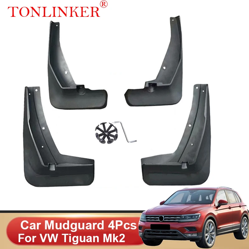 

Car Mudguard For Volkswagen VW Tiguan Mk2 AD 2017-2021 Front Rear Mudguards Splash Guards Fender Mudflaps 4Pcs Accessories