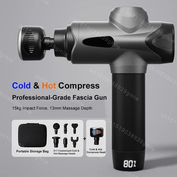 Electric Heating & Cooling Fascial Massage Gun! 💆‍♂️⚡ 1