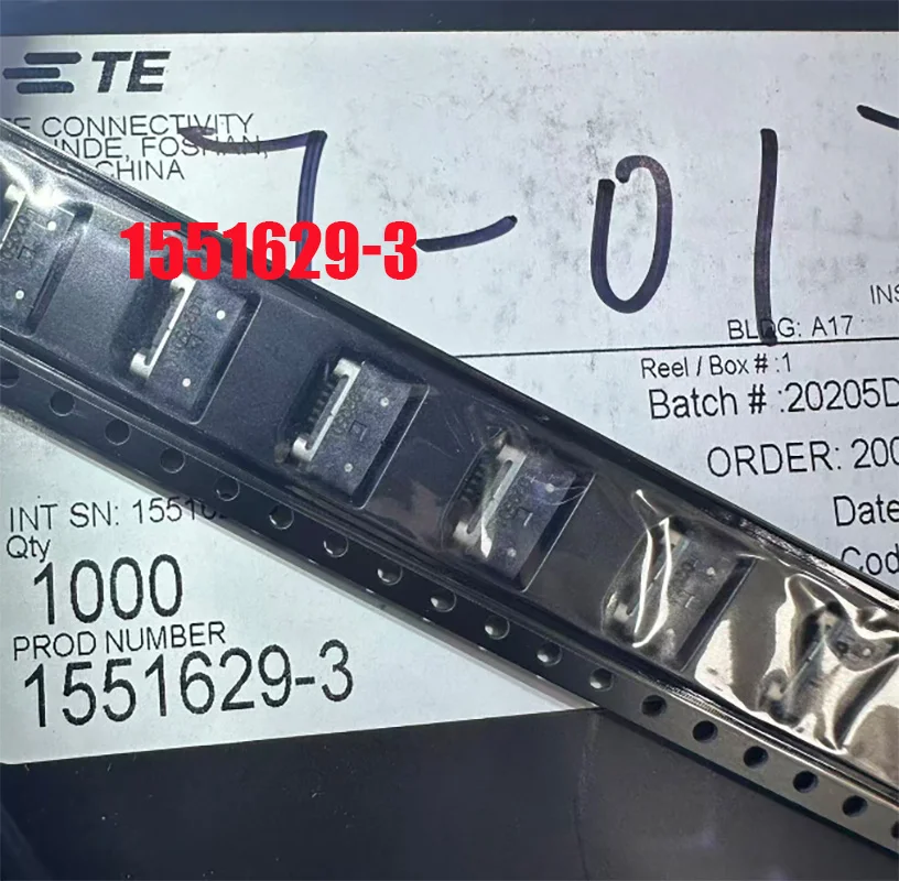 2PCS 17-1551629-3CT-ND TE Connectivity AMP Connectors micro usb 2.0 type ab  5P Brand New Original