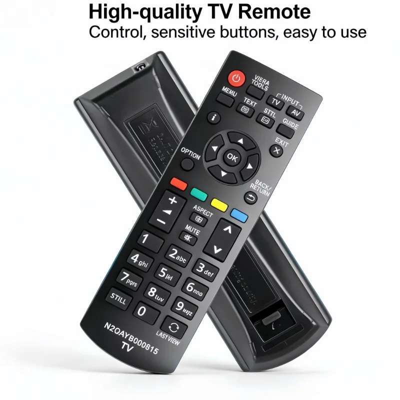 

New N2QAYB000815 TV Remote Control for Panasonic Viera LCD TV, Replacement for TX-32EM6B TX-39B6B