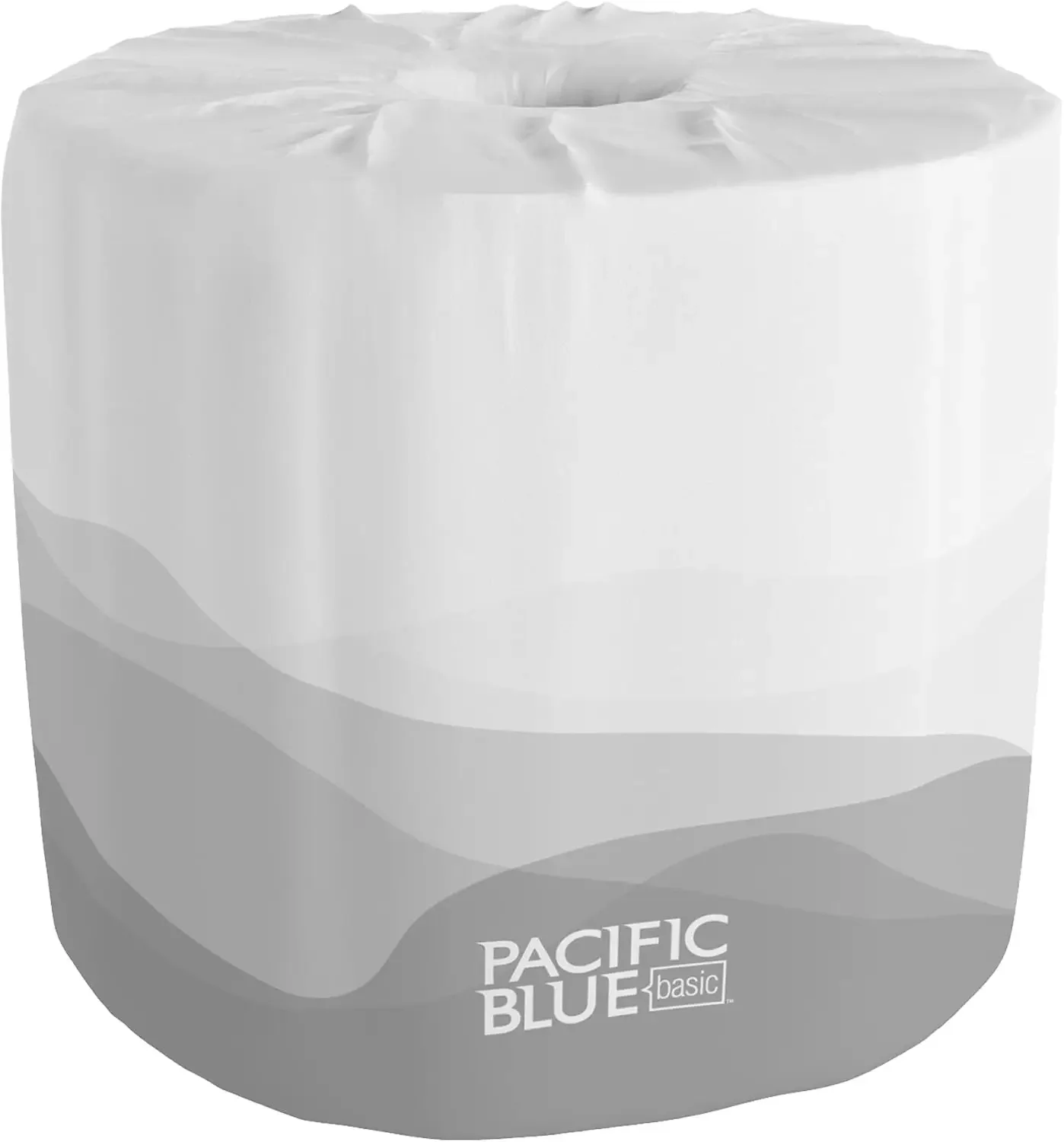 Georgia-Pacific Pacific Blue Basic 1-Ply Embossed Toilet Paper 19881/01,550 Sheets Per Roll,80 Rolls Per Case