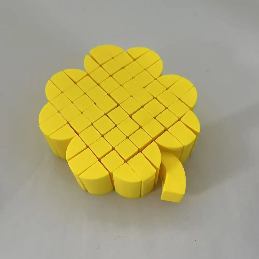 

Pixel 3D Printed Four Leaf Clover Active Multi-jointed Four Leaf Clover Toys Flexible Colorful 3D Articulated Leaf Toys Autism