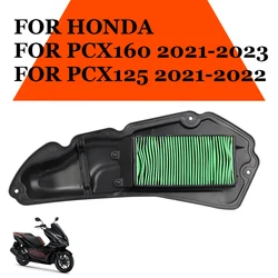 Motorcycle Accessories Air Filter Intake Cleaner Air Element Cleaner For Honda PCX125 PCX160 PCX 125 PCX 160 2021 2022 2023 Part