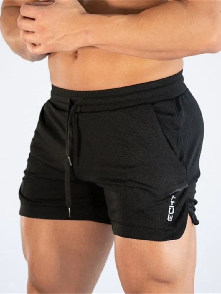 2025 nouveaux Shorts de sport de Fitness homme été gymnases entraînement mâle respirant maille shorts séchage rapide plage pantalons courts hommes vêtements de sport