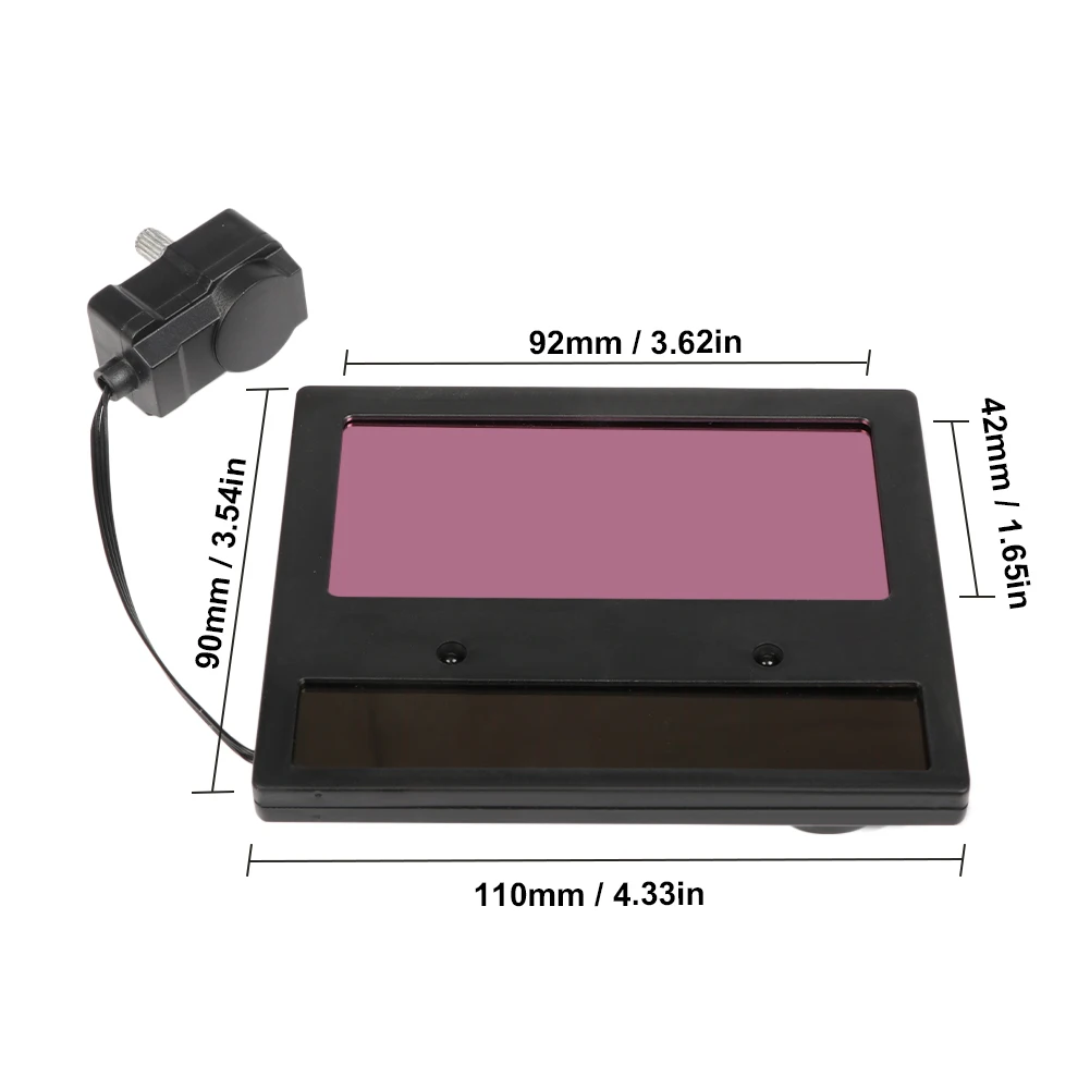 Solar Auto Darkening Welding Lens for Helmet Mask Filter Automation Filter Shade Welder Goggle for Welding Machine Tool