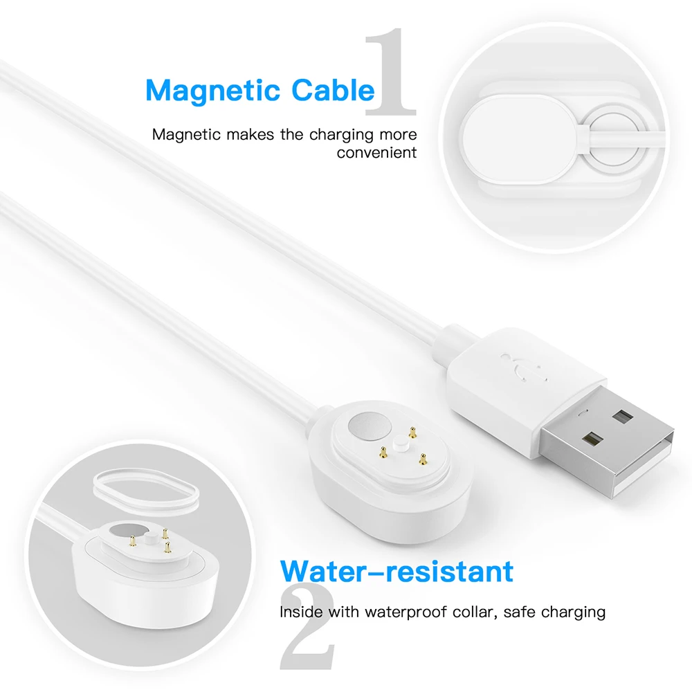 Power Cord for Arlo Ultra 4K UHD Magnetic Chanrging Cable Waterproof Charger Without Plug for Indoor and Outdoor Use 6M/9M 1pcs