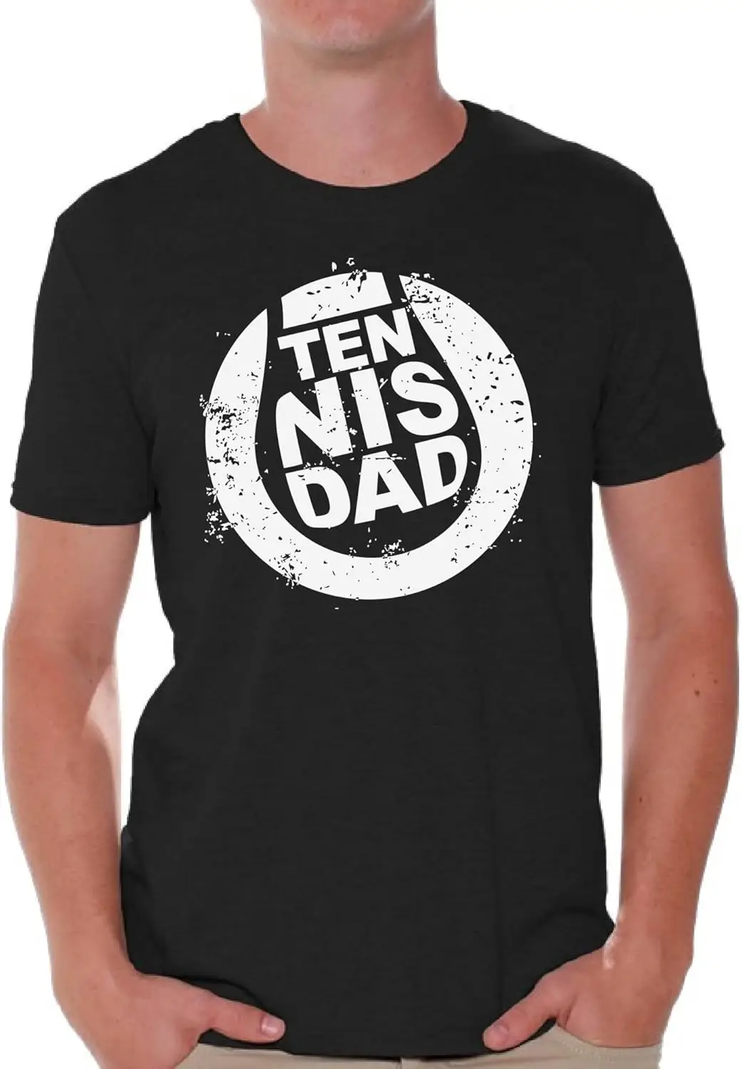 

Awkward Styles Men's Tennis Dad T Shirt Tops Vintage Tennis Player Sport Dad Father`s Day Gift