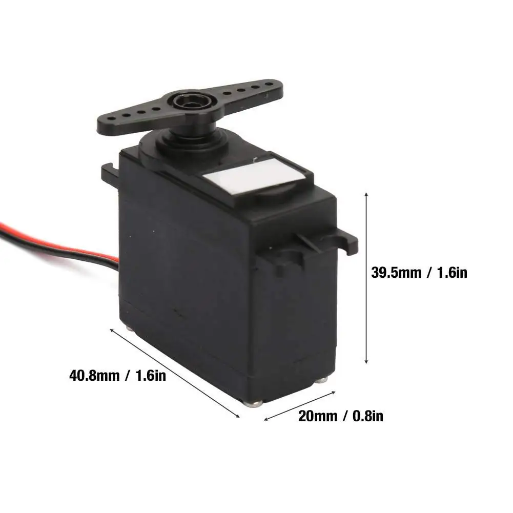 DEWIN Rotation Servo Motor Continuous Rotation Servo DS04-NFC 360 Degree Continuous Rotation Servos DC Geared Motor for RC Robot