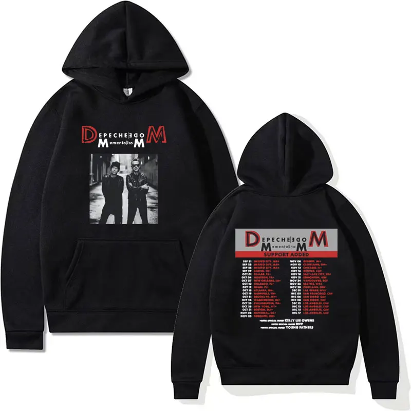 

Depeche Cool Mode Memento Mori 2023 Tour Album Hooded Men's Fashion Long Sleeve Sweatshirt Male Casual Hip Hop Hoodie Streetwear