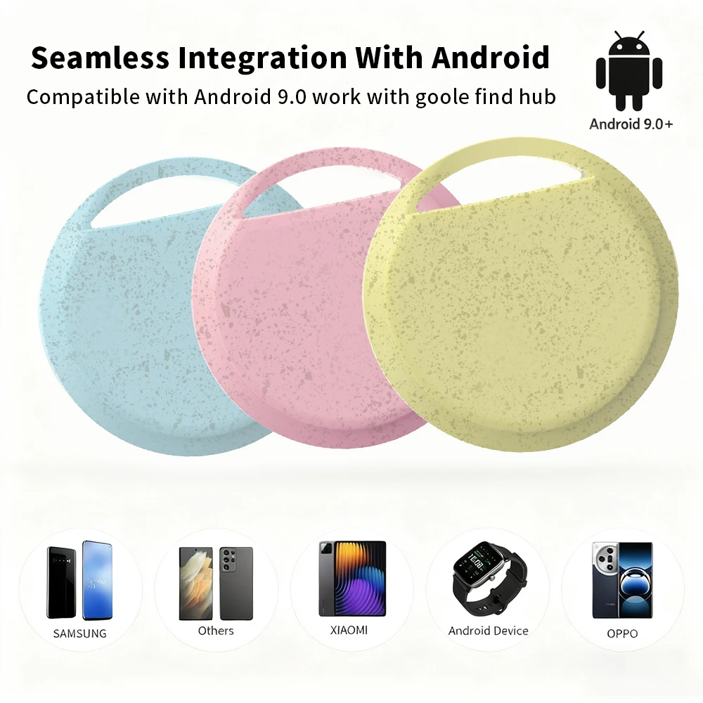 تطبيق تعقب لمسافات طويلة صديق للبيئة، جهاز تحديد موقع عن بعد لنظام Android Google's Find Hub App، العلامة الذكية لهاتف Samsung Xiaomi GMS