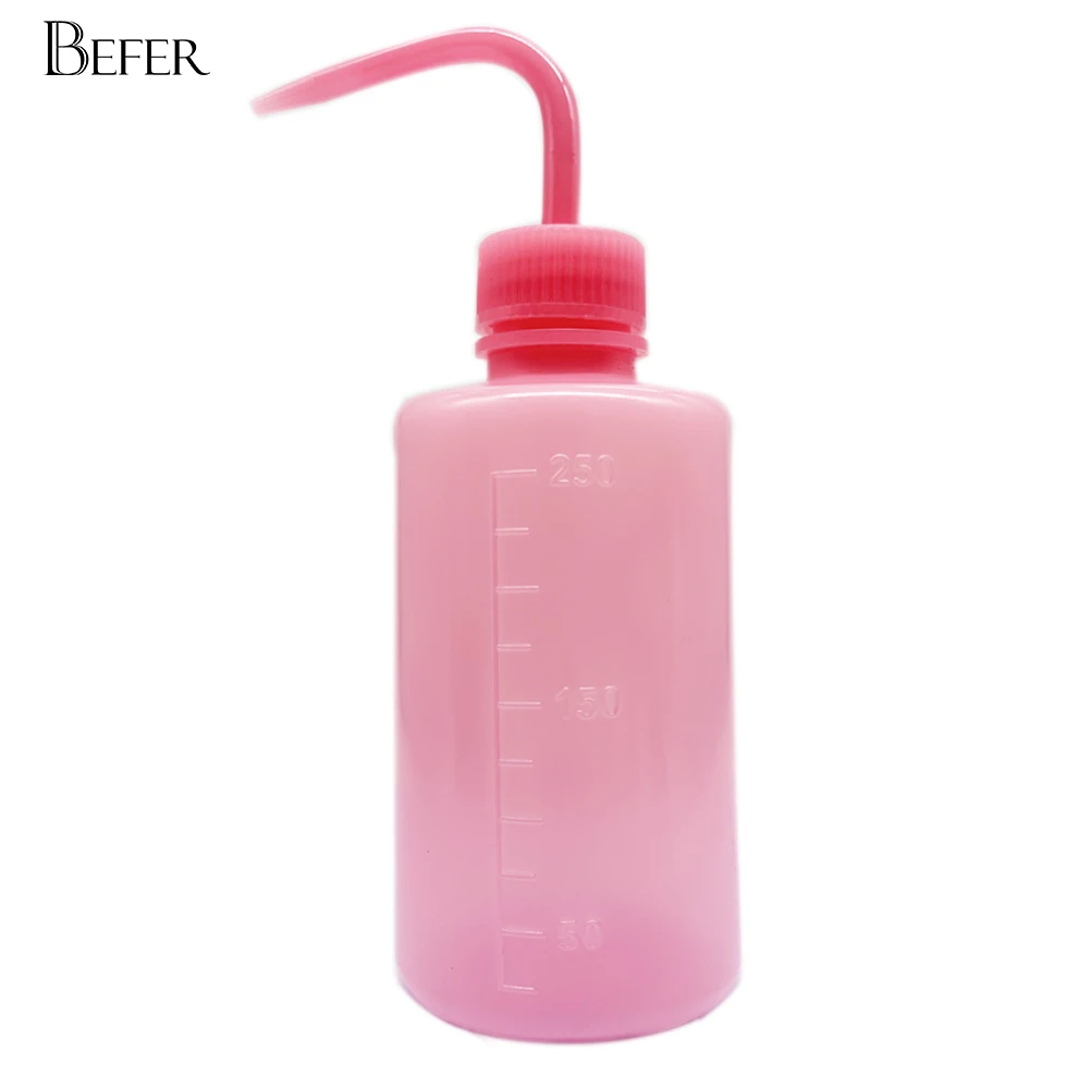 Waschflasche für Wimpernverlängerung, 250 ml, Squeezy Tattoo Wash, Kunststoff, Make-up-Werkzeuge, Wimpernshampoo, Reinigungsflaschen zum Pfropfen – Detail 7