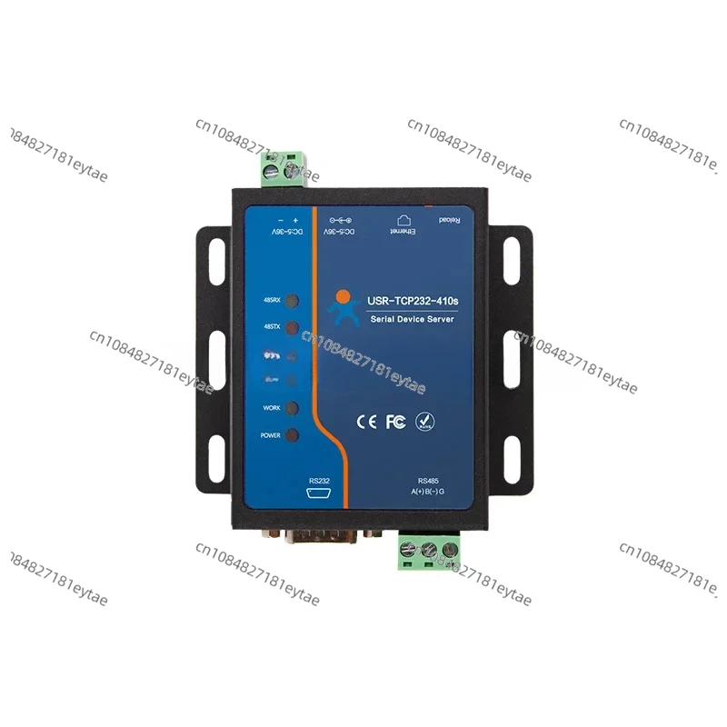 USR-TCP232-410s Modbus RTU Converter Dukungan DNS DHCP RS232 RS485 Serial untuk Ethernet TCP/IP Modul