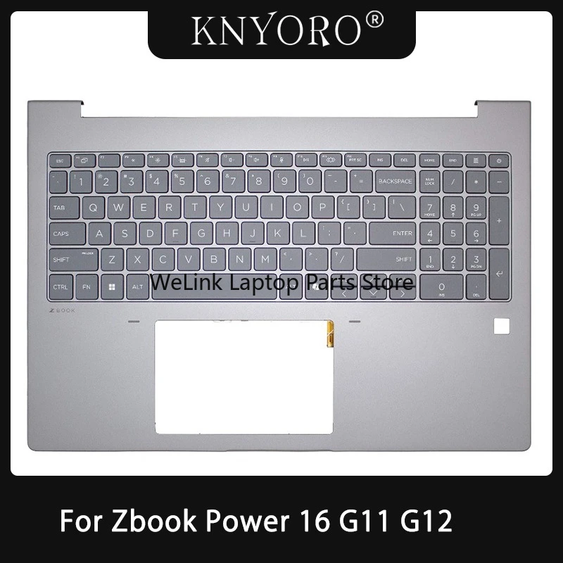 Original New Keyboard For Zbook Power 16 G11 Zbook Power 16 G12 2024 Laptops Palmrest Upper Cover Top Case with Keyboard Backlit