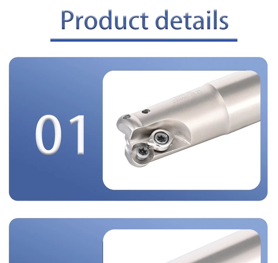 BYGD EMR Schneidkopf EMR5R C19 C20 C24 C25 C32 150L 200L 250L 300L 350L, Einsatz RPMT RPMW RPMT10T3 BT30 BT40 BT50 – Detail 17