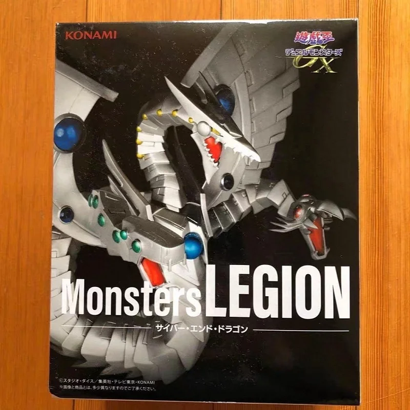 Genuine Anime Toy Konami Yu Gi Oh! Monsters Legion Cyber End Dragon Figure Model Collection Hot Blooded Manga Boy Birthday Gift