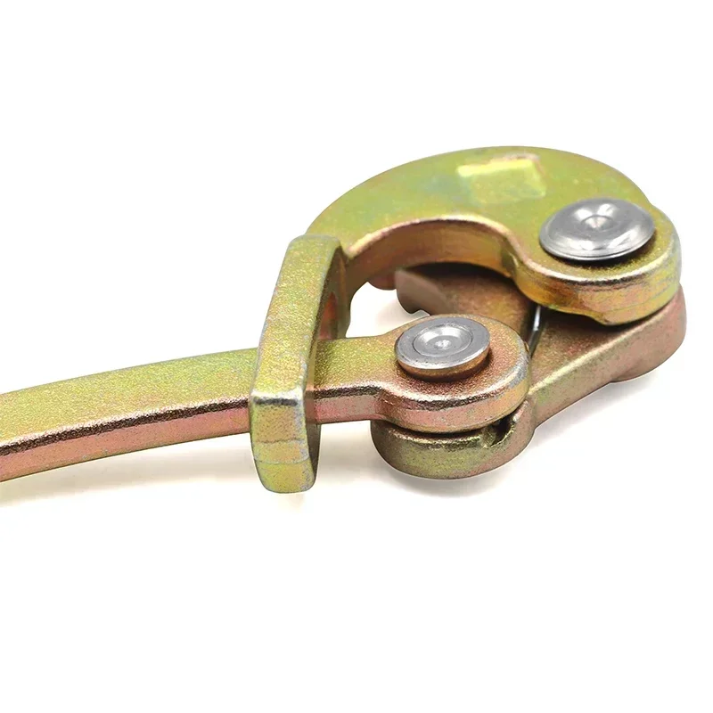 0.5,1Ton Wire Rope Jaw Clamp Multifunctional Electricity Cable Grip Pulling Non-Slip Haven Mini Tightening Tool Carbon Steel