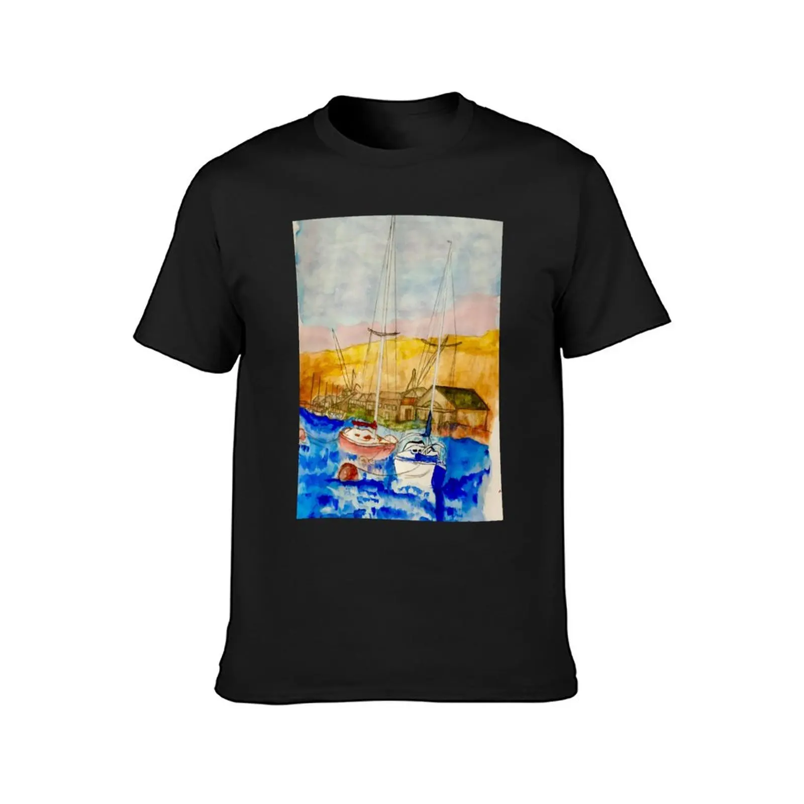 Quiet Bay T-Shirt customizeds plain Men's t-shirts