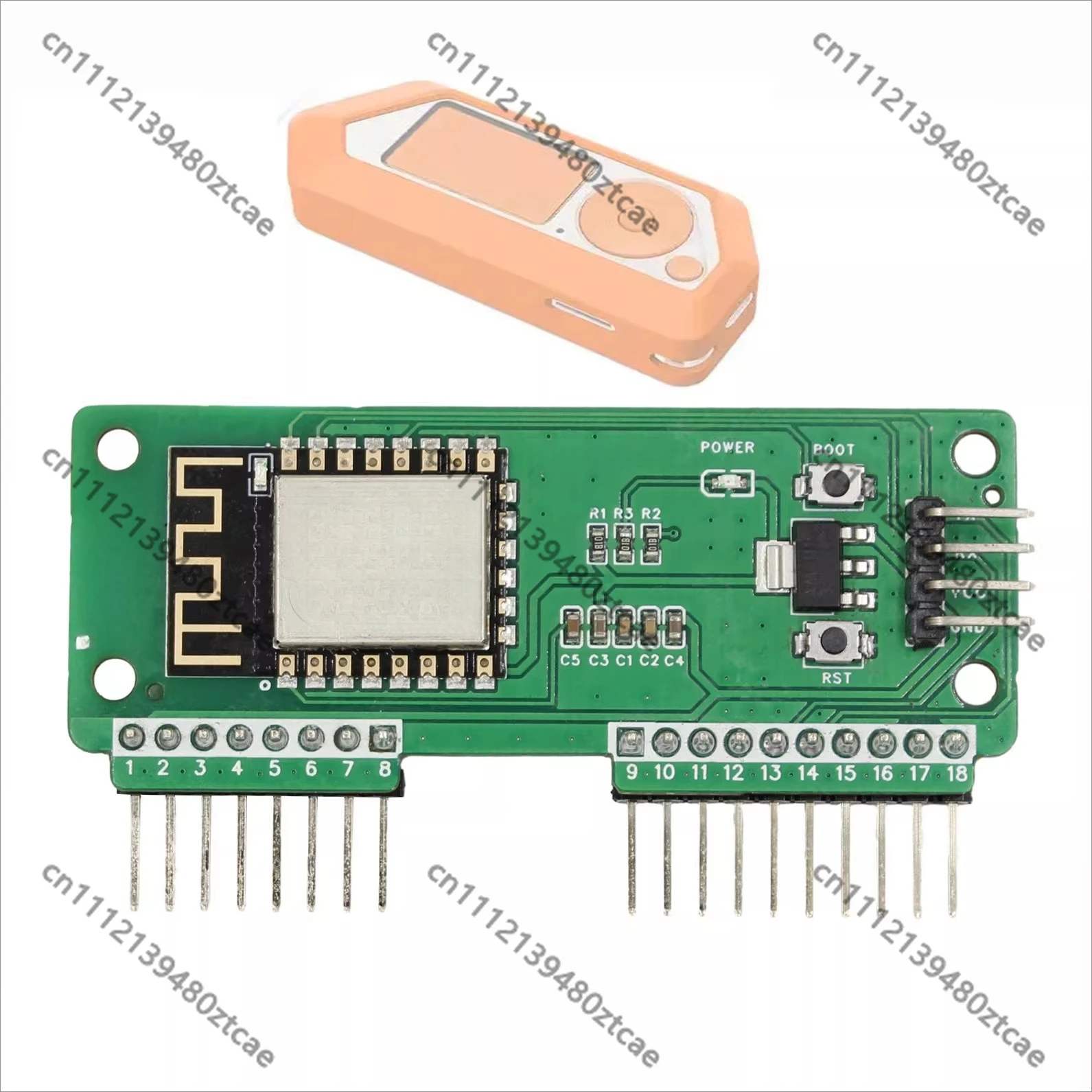 Development Board with Wi-Fi 5G IoT Module and Programming Antenna