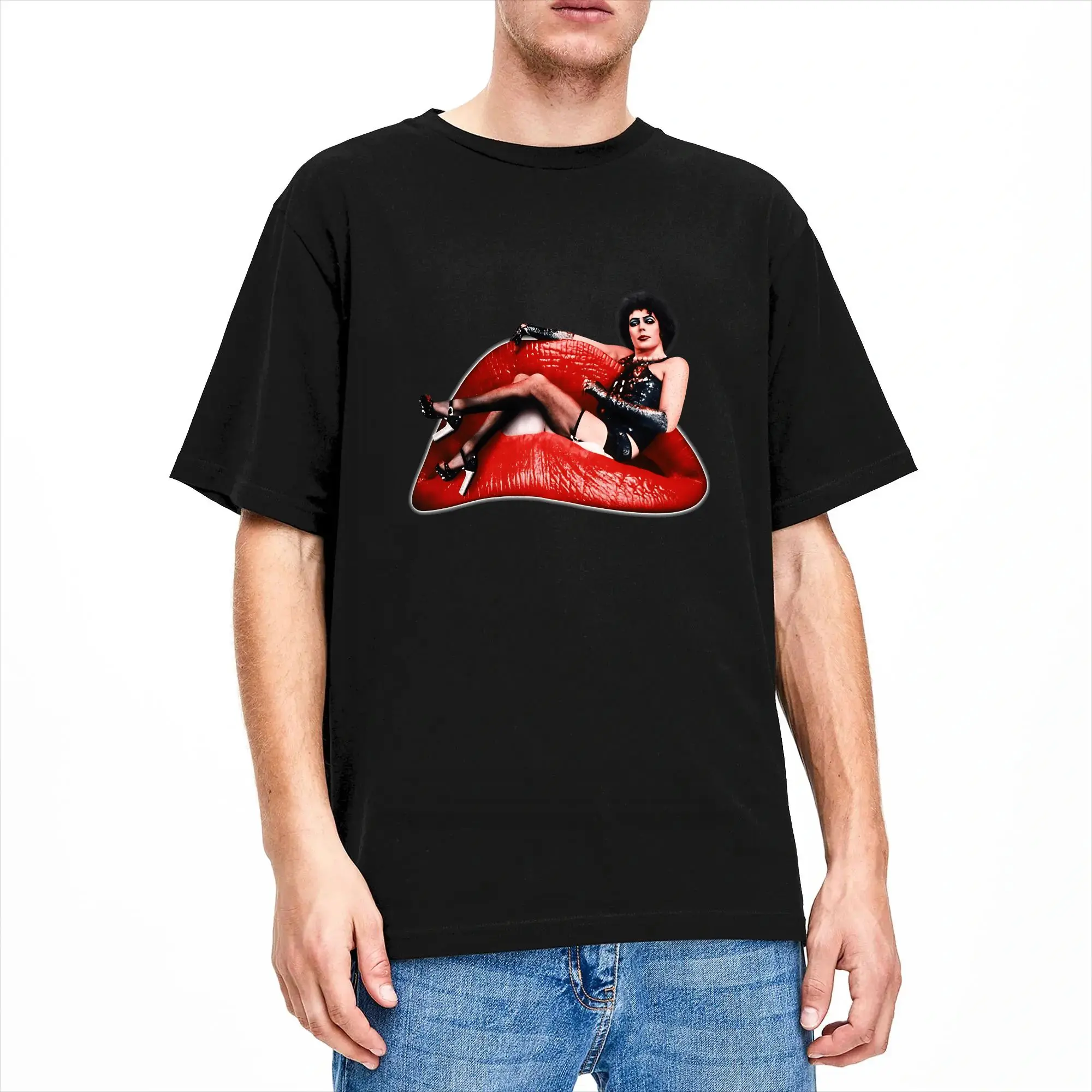 Streetwear T Shirt Summer Frank N Furter Hip Hop T Shirts  Cotton Tee Shirt for Adult Awesome Short Sleeve Tops
