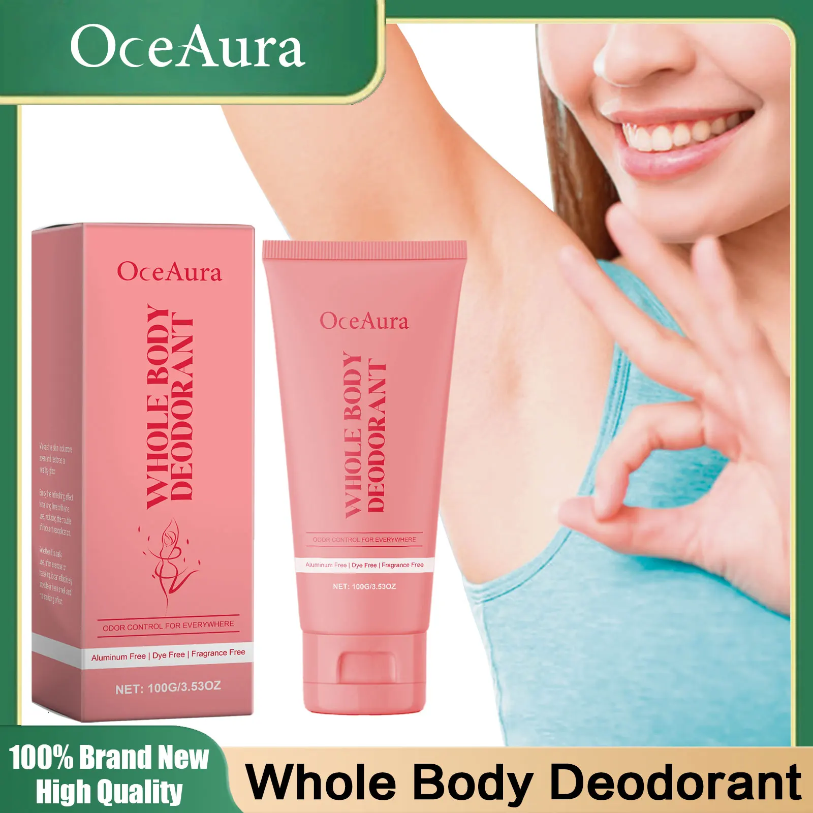 

Дезодорант для всего тела Стойкий аромат Увлажняет сухую кожу Устраняет неприятные запахи Осветляет темные подмышки Крем для удаления частного запаха