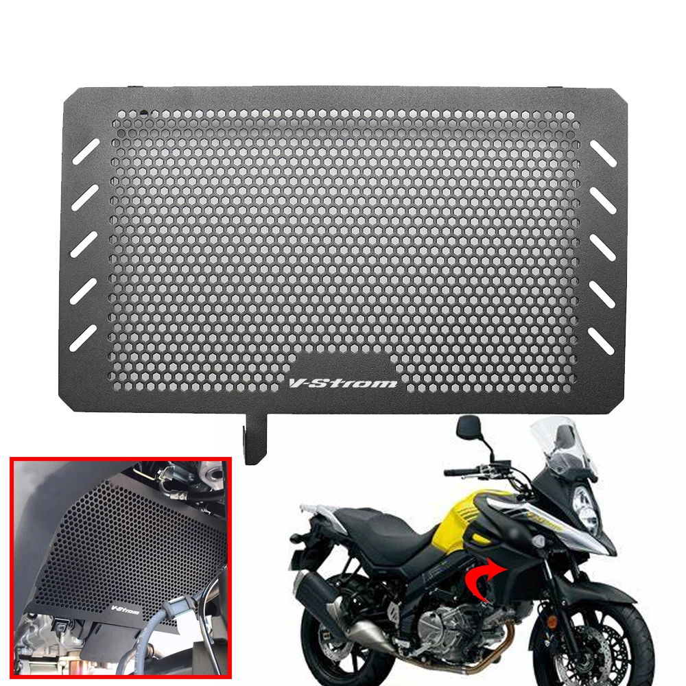 

V-Strom 650 Radiator Guards Fit For Suzuki VSTROM 650XT DL650 DL650XT 2013-2020 2019 Motorcycle Radiator Protection Grille Cover