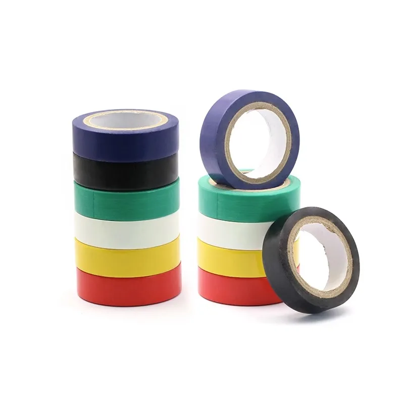 PVC Electrical Insulating Tape Electrical Tape Flame Retardant Black Red/yellow/green/blue/white Electrical Tape