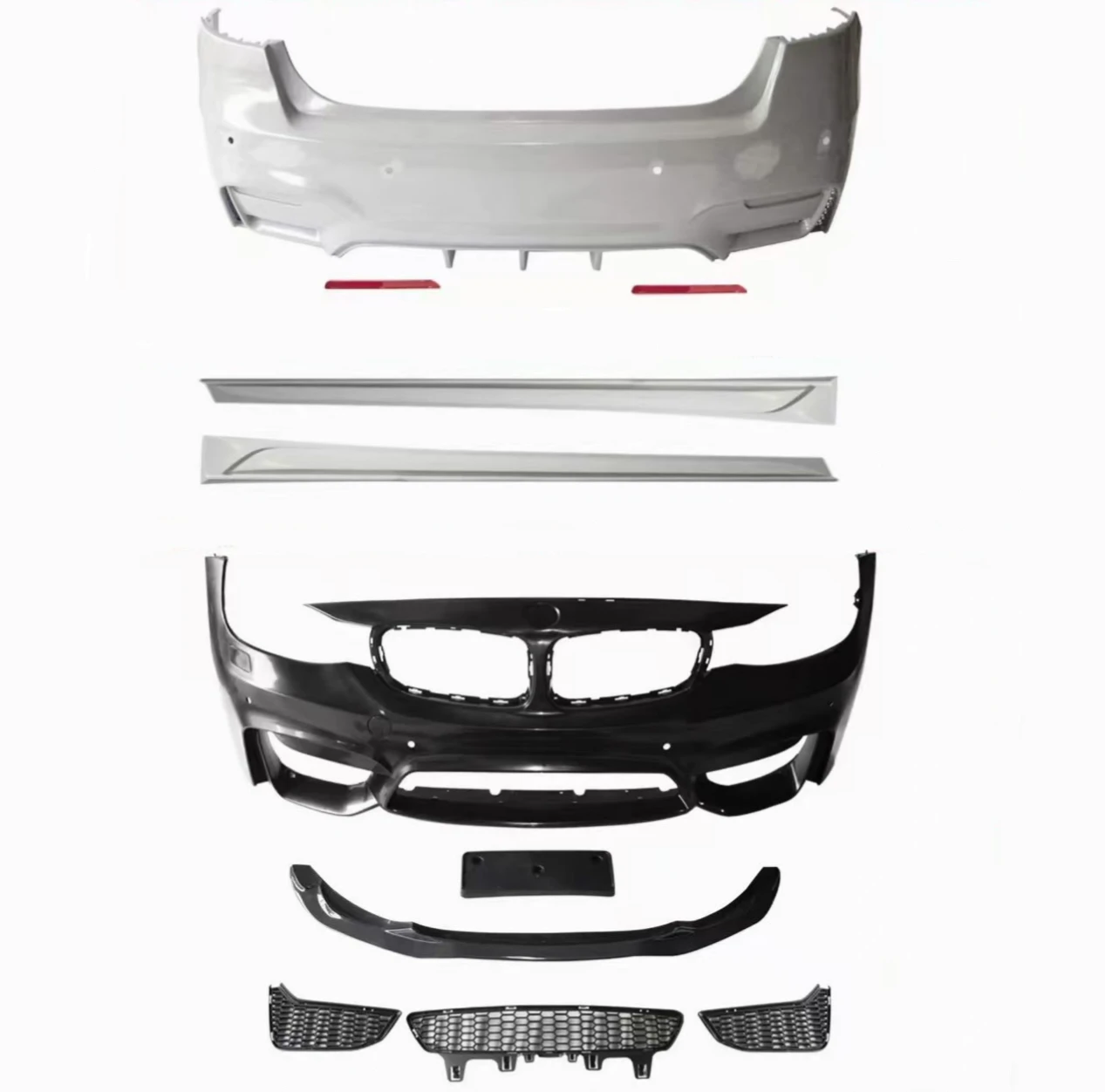 New Style M4 Style Body Kit for BMW 3 Series GT F34 2012-2019, M4 Conversion Kit with Bumpers and Exterior Styling Parts