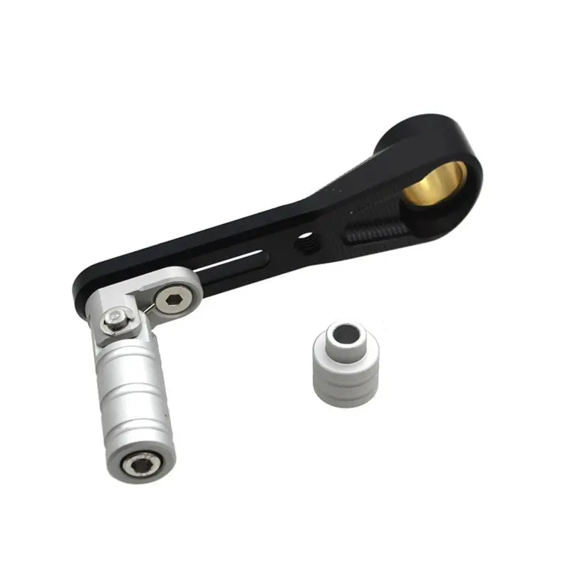 

Motorcycle Adjustable Folding Gear Shifter Shift Pedal Lever Accessories For BMW F900R F 900 R 2020 2021 2022(Black & Silver)-L9
