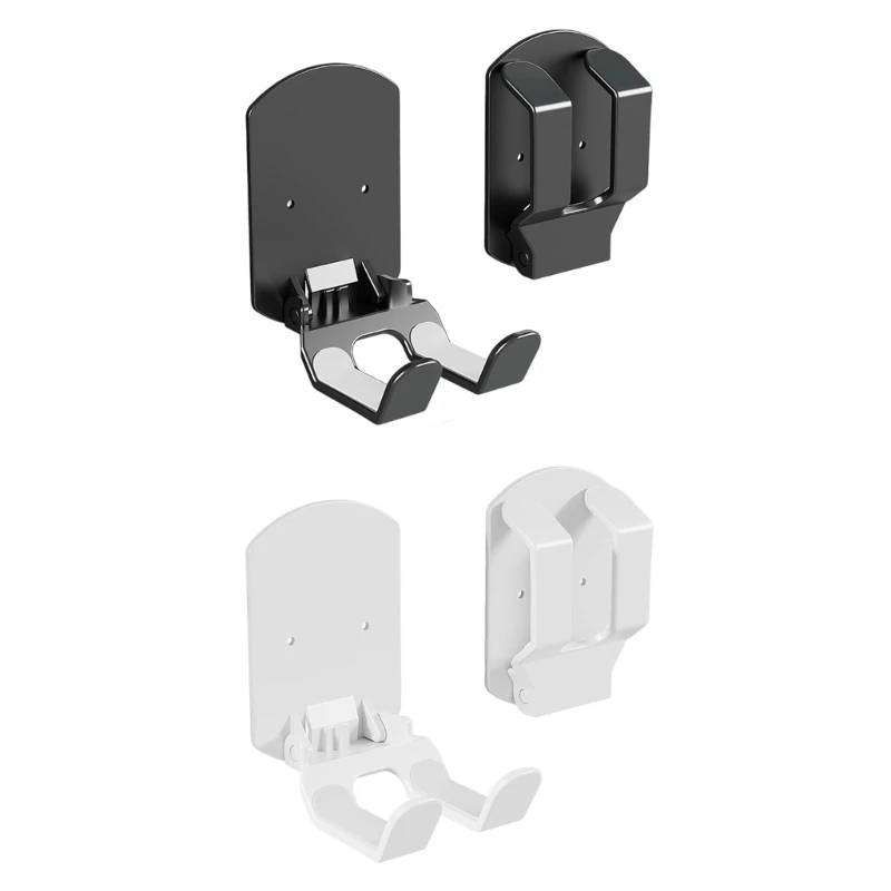 Multipurpose Headsets Hanger Hook With Nonslip Pad Design for Over Ear Headphones And Joysticks Travel Foldable 83CE
