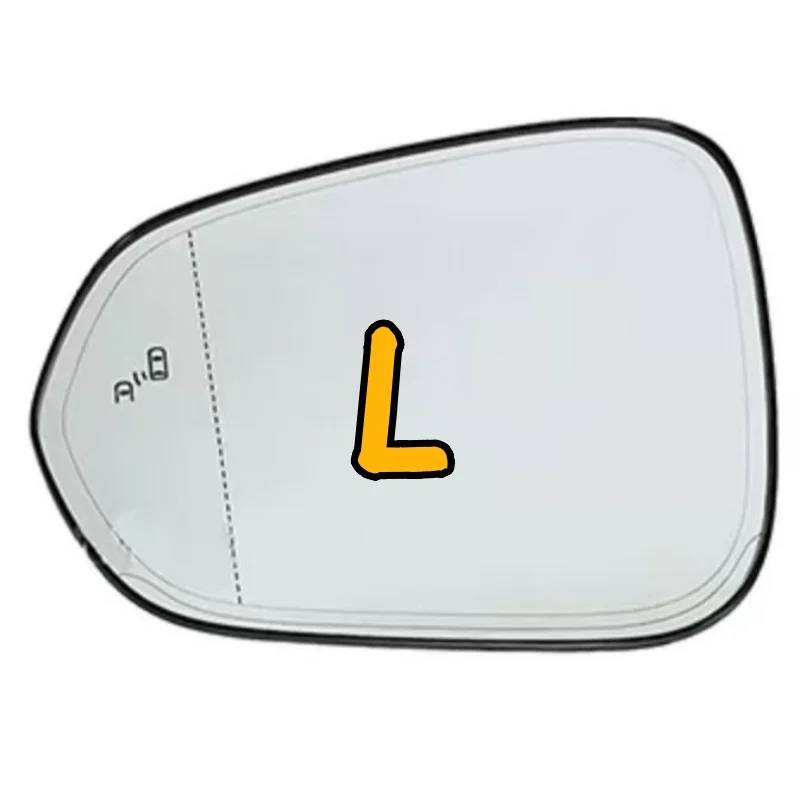 Left Right Replace BSM Heated Blind Spot Monitoring Auto Side Mirror Glass For Lexus RX 2016-2023 NX 2015-2023 Rearview