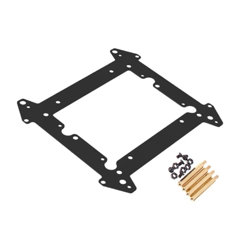 12Cm Fan Hard Drive Bracket SSD 3.5 Inch Hard Drive Bracket Extended Multi-Layer Stacking Bracket Computer Replacement