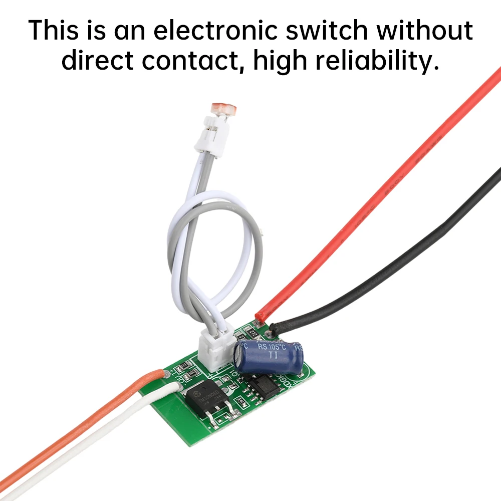 Module de commutation de commande de lumière basse tension DC 3-30V 4A 100W, pilote LED pour barre lumineuse, lampadaire