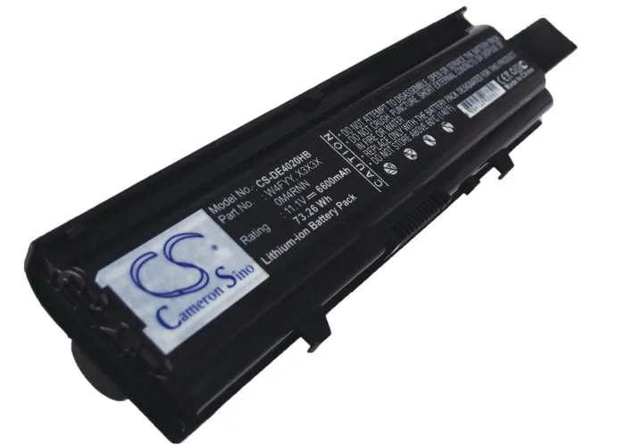 

CS 6600 мАч/73.26Wh батарея для ноутбука DELL Inspiron M4050,N4020,N4030,N4030D 0KCFPM,0M4RNN,312-1231,FMHC10,KG9KY,TKV2V,