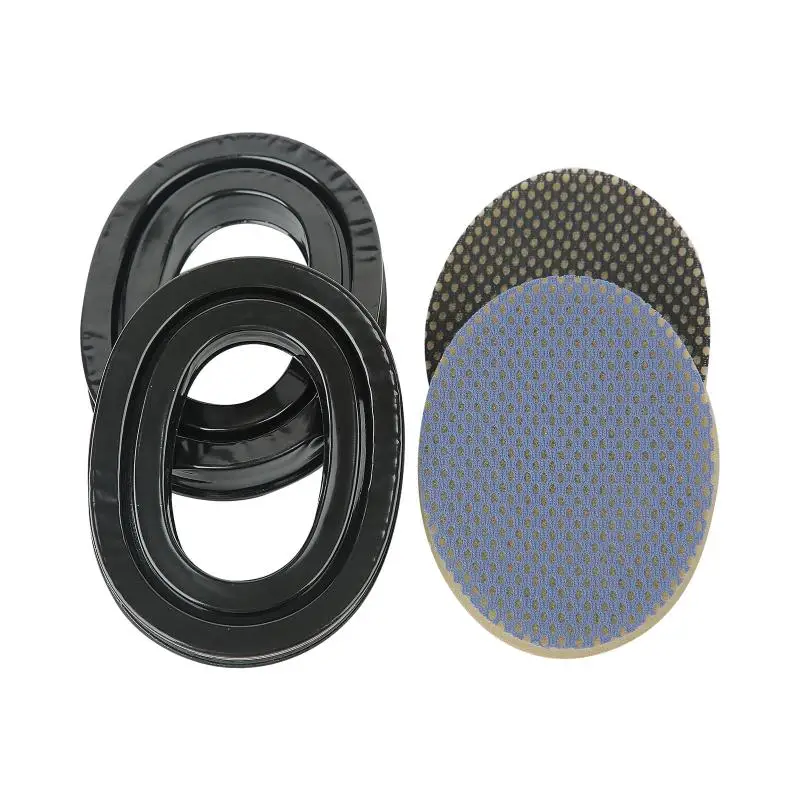 Gel Ear Pads For  PELTOR EarmuffsBlack Comfort Replacement Ear Muffs Cushions Personal Protective Equipment PPE For Noise Redu