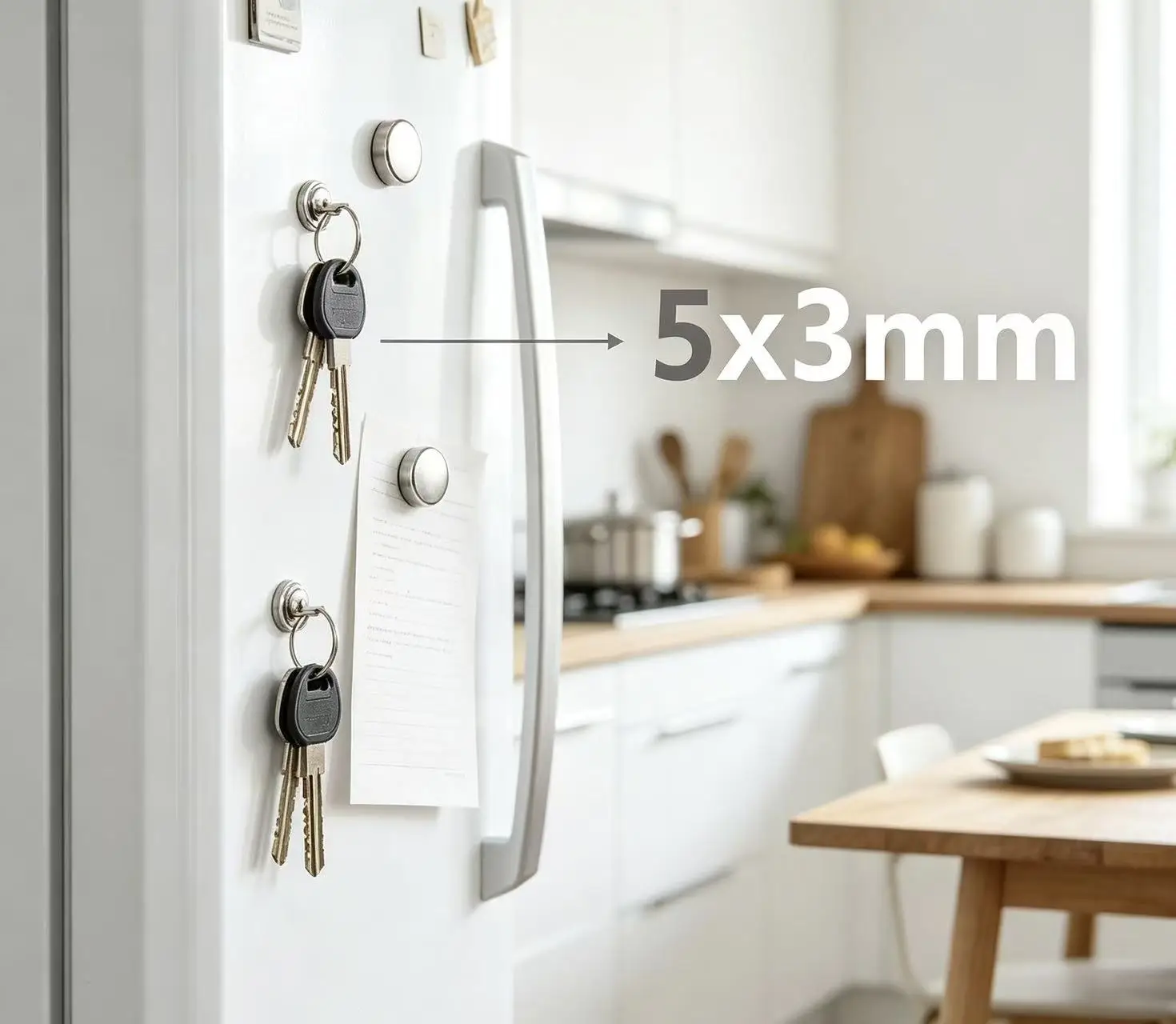 5x3 Small Strong Round Magnets 5x3mm for Home Refrigerators, DIY Offices 5*3mm