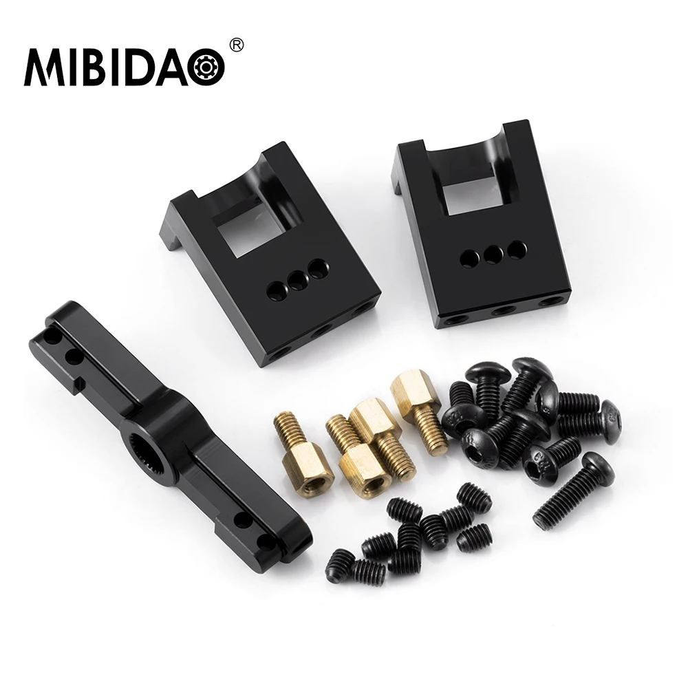 

MIBIDAO Truck Axle Differential Control Mounting For 1/14 Tamiya Truck Car Spare Parts
