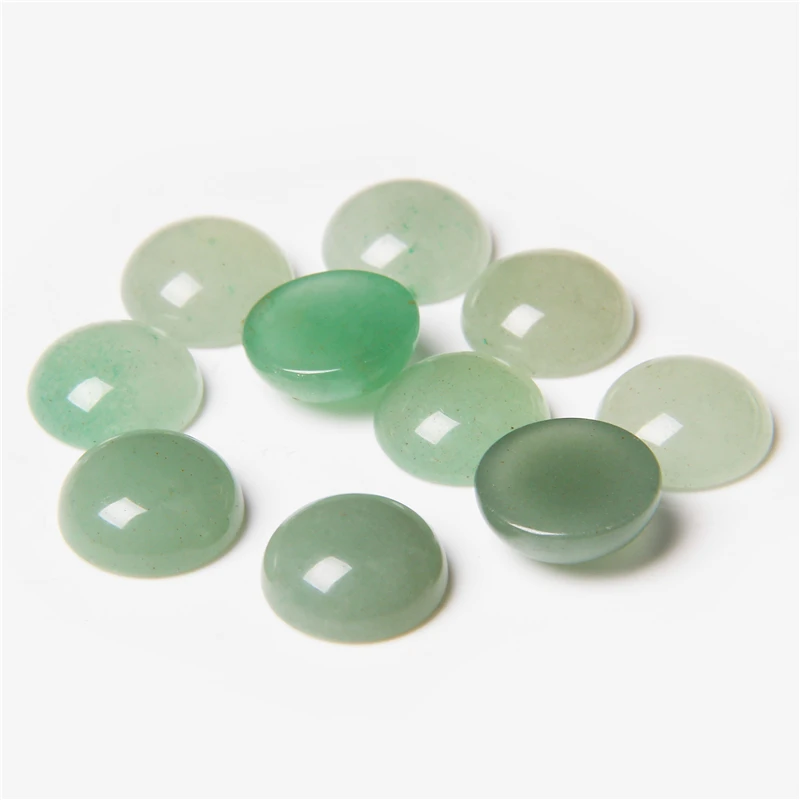 10 Teile/los 4 6 8 10 12 14mm Stein Cabochons Naturstein Tigerauge Cabochon Perlen Runde Glatte Edelsteine Cabochon für Schmuck Machen – Detail 17
