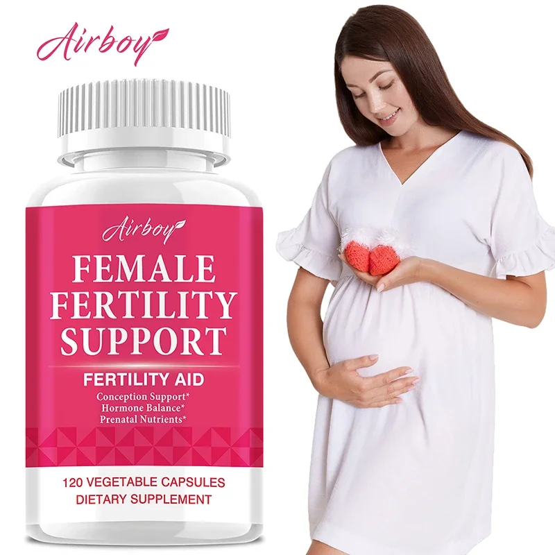 Female Fertility Support - Supports Ovarian Function, Balancing Hormones and Regularizing Menstruation