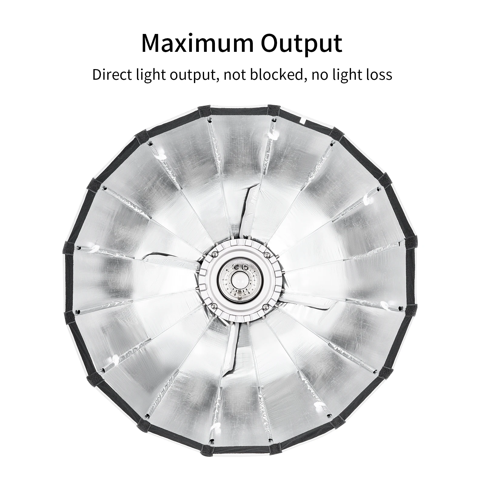 Selens 65/85/120 سنتيمتر مظلة الرادار سوفت بوكس سلسلة للتصوير استوديو COB ضوء فلاش الفيديو الضوئي
