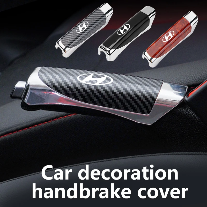 Capa de Proteção para Freio de Mão de Carro Hyundai, Capa de Proteção para Grip de Freio de Mão Azera GDI i10 i20 i30 i40 ix20 ix35 Sonata Santafe Veloster