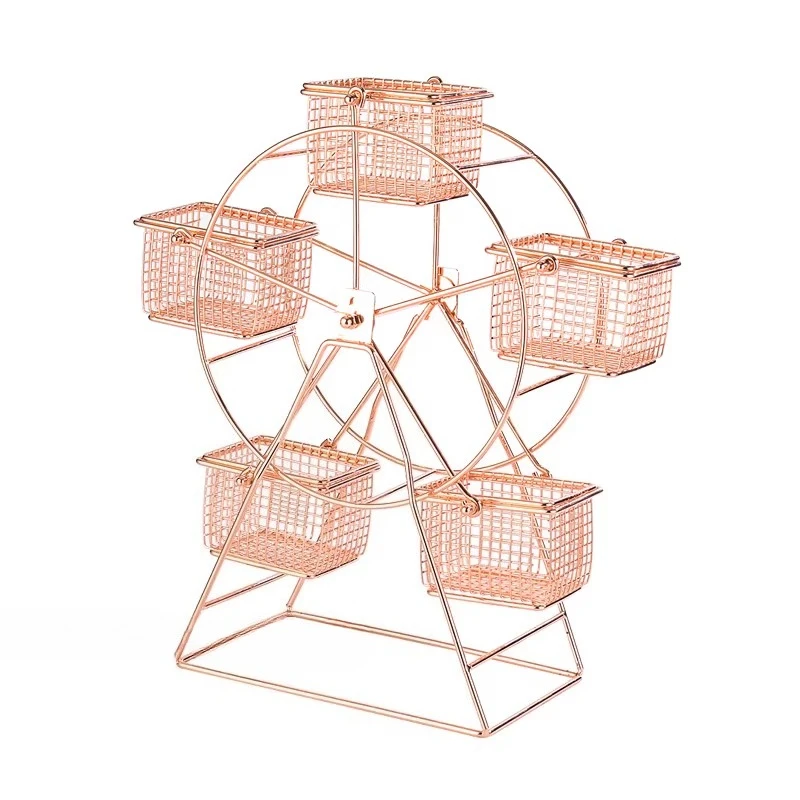 

Креативная и уникальная стойка для закусок с колесом обозрения, подставка для еды