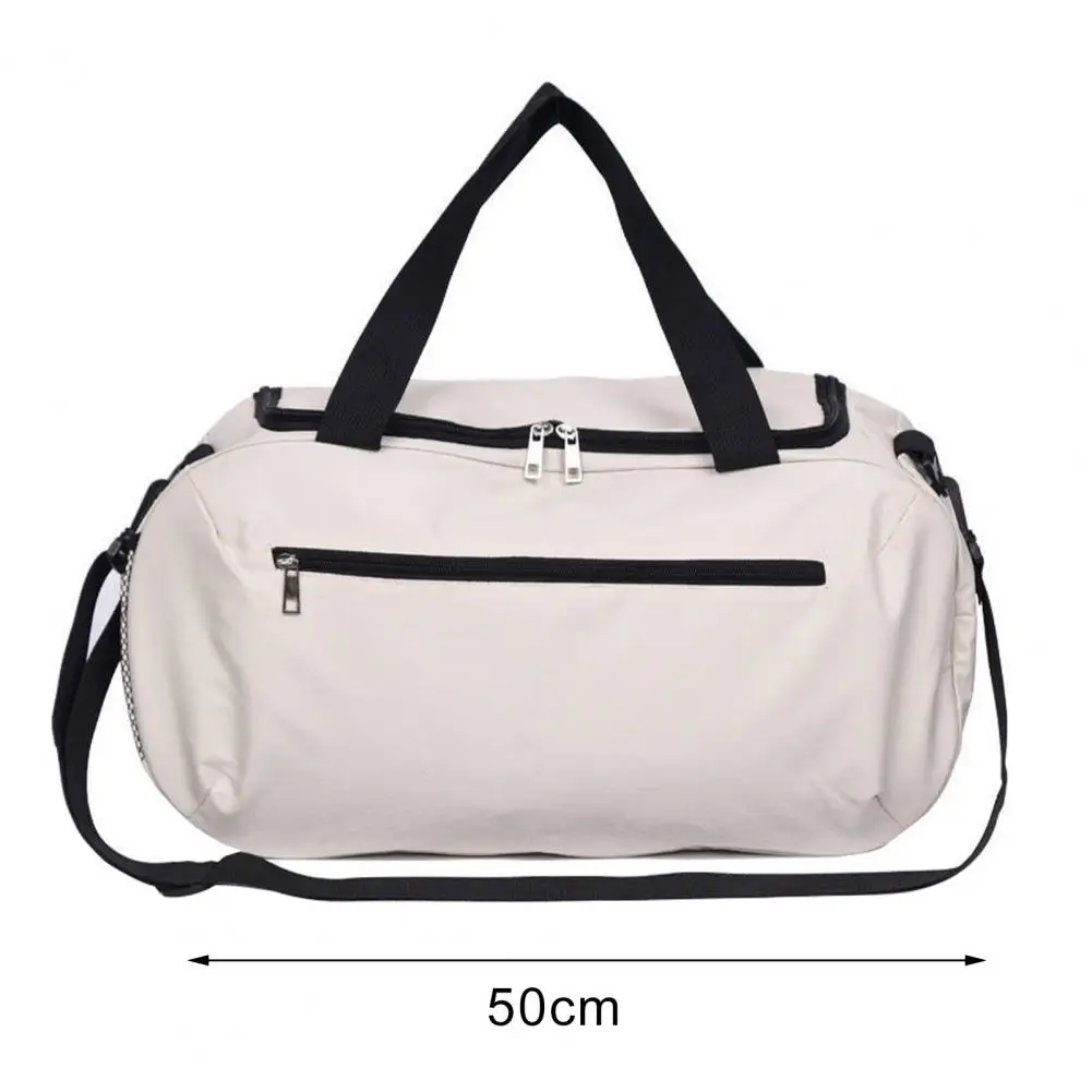 Travel Duffel Bag Large Capacity Dry Wet Separation Oxford Cloth Outdoor Overnight Bag Gym Basketball Badminton Shoulder Bag