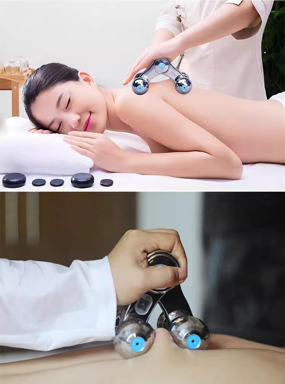 Massage Roller Rolling Pincher Massage Adult Spinal Massager Back Meridian Rolling Pincher Spinal Divine Slimming Tool