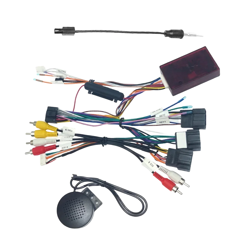 Car 16Pin Android Audio Wiring Harness Canbus Box For Chevrolet Silverado/GMC Yukon/Sierra/Tahoe/Suburban/Traverse Android Radio