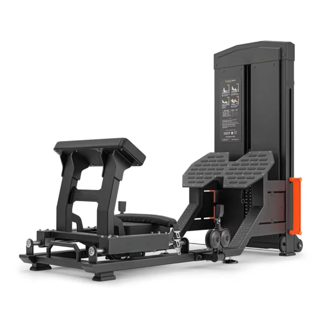 Commercial Gym Strength Machine Steel Hip Trainer With Hip Lift And Hip Thrust Pin Load Selection For Leg And Arm Workout
