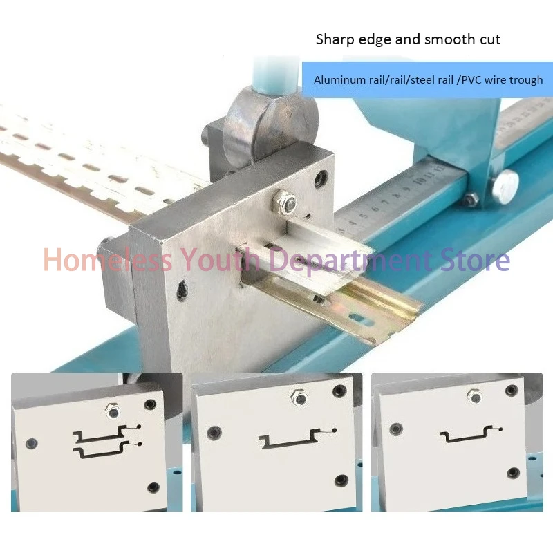 Guide Rail Cutter DIN Rail Cutter DC-35 with Ruler for Easy Measuring DIN Rail Cutting Tool
