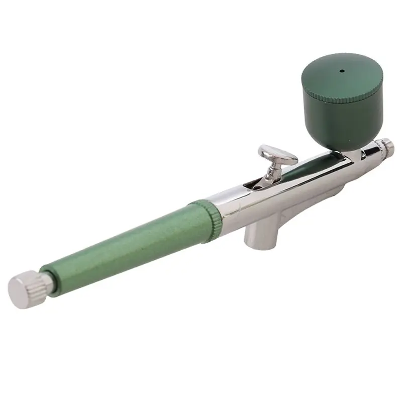 ABUH-Portable Single Action Airbrush 0.3Mm Nozzles Spray Airbrush Pen For Model Cake Nail Car Painting Beauty Inkjet Durable -Gr