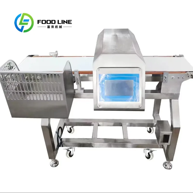 Customize Conveyor Metal Detector for Food Factories High Detection Auto Reject Metal Detection