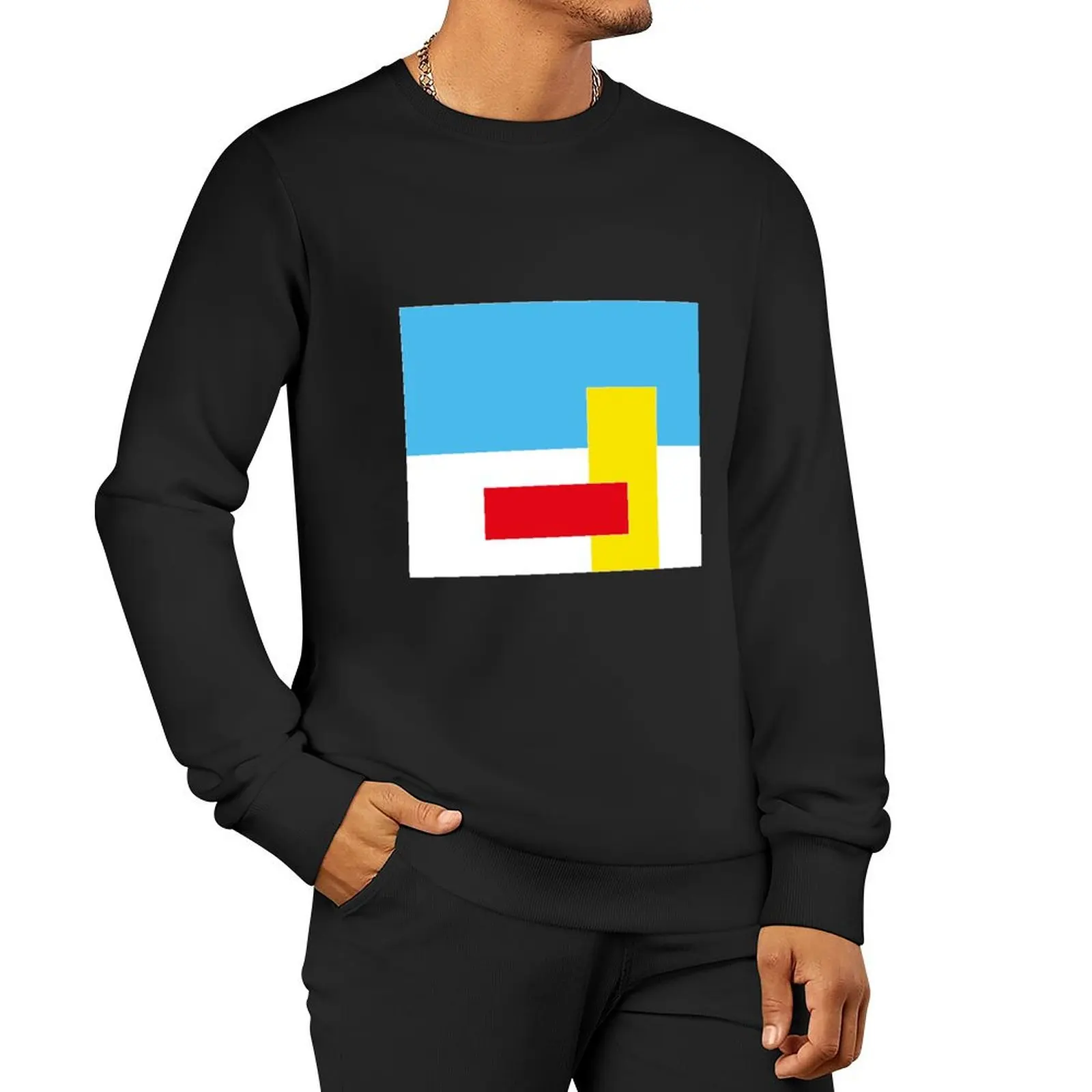 

stijl block Pullover Hoodie graphic t shirts men men's autumn clothes fashion men autumn new products sweatshirts men